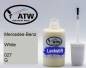 Preview: Mercedes-Benz, White, 027 G: 20ml Lackstift, von ATW Autoteile West.